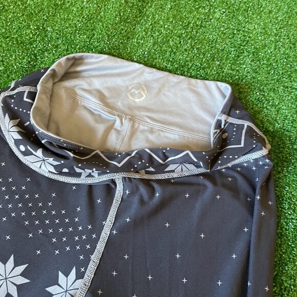 Magellan Outdoors Reversible Full Length Grey Leggings Base layer Pants Size M - Picture 13 of 15